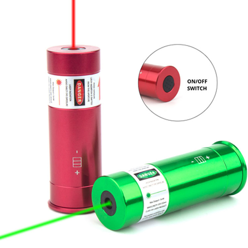 12GA Green Laser Boresighter 12GA Laser Bore Bista ON/OFF batekin