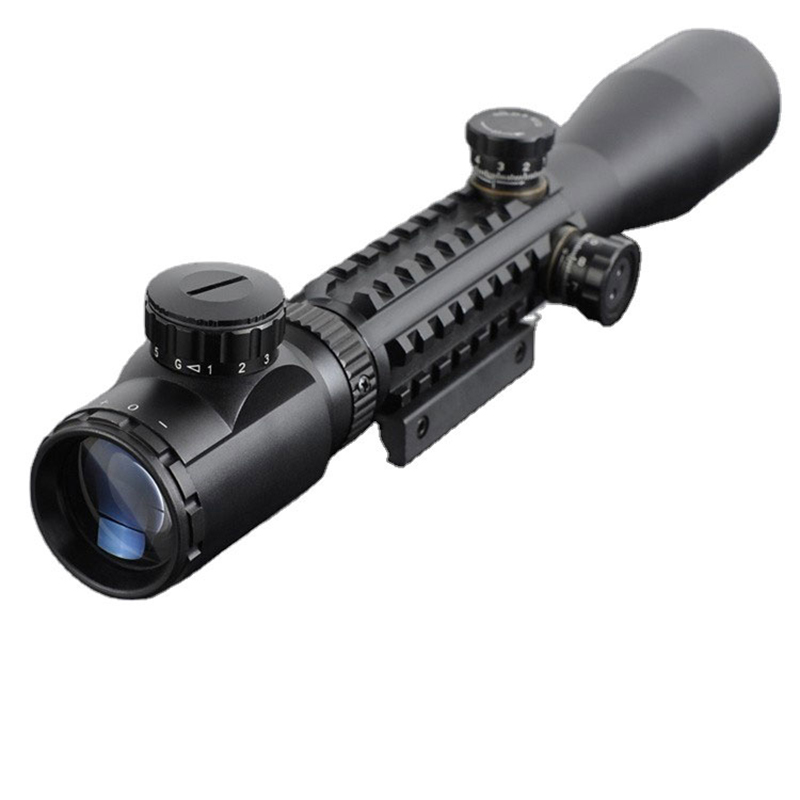 3-9x40 Argiztatu Puntu Berde Gorria Ehiza Optika Ikusmena Tiro Tactical Riflescope Airsoft Scope Doako 11mm edo 20mm Muntaiekin