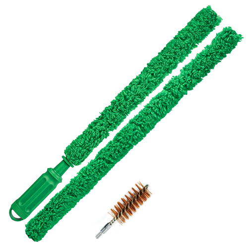 Flocking zuntz (sintetikoa) eskopeta garbiketa helduleku eroso batekin nahi. 12/16Ga, edo 20Ga. 2 pieza paketea, 930 mm-ko lan luzera.