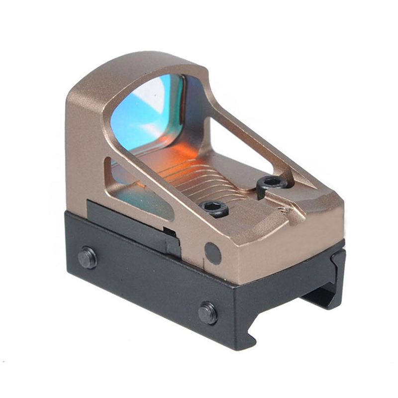 Pistola Pistola Glock 1911 RMS Puntu Gorria Ikusmena Aluminiozko Riflescope Puntu Gorria 20 mm-ko errail-muntaiarekin