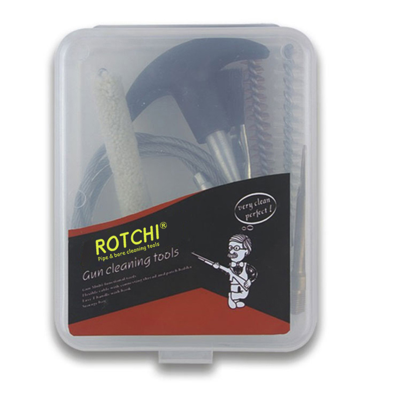 Pistola garbitzeko kutxa erabilgarria