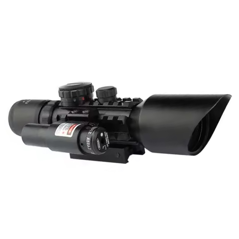 Ehiza Begiak Laser Gorriarekin