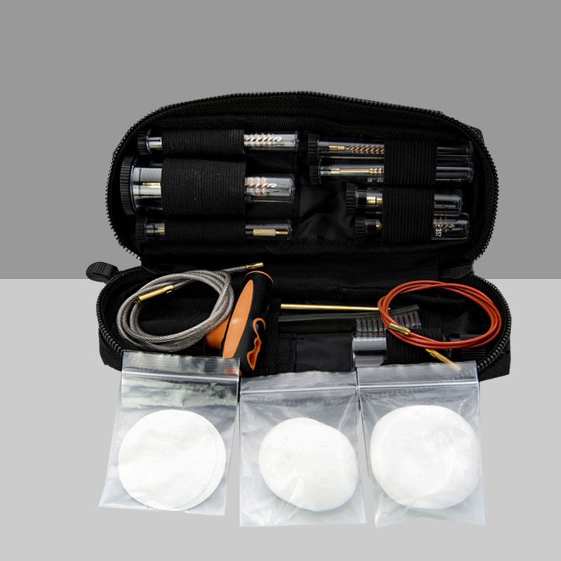 Molle System Pistola Garbiketa Kit Fusiletarako .177cal. eta .223kal. 2 Kable Malguekin
