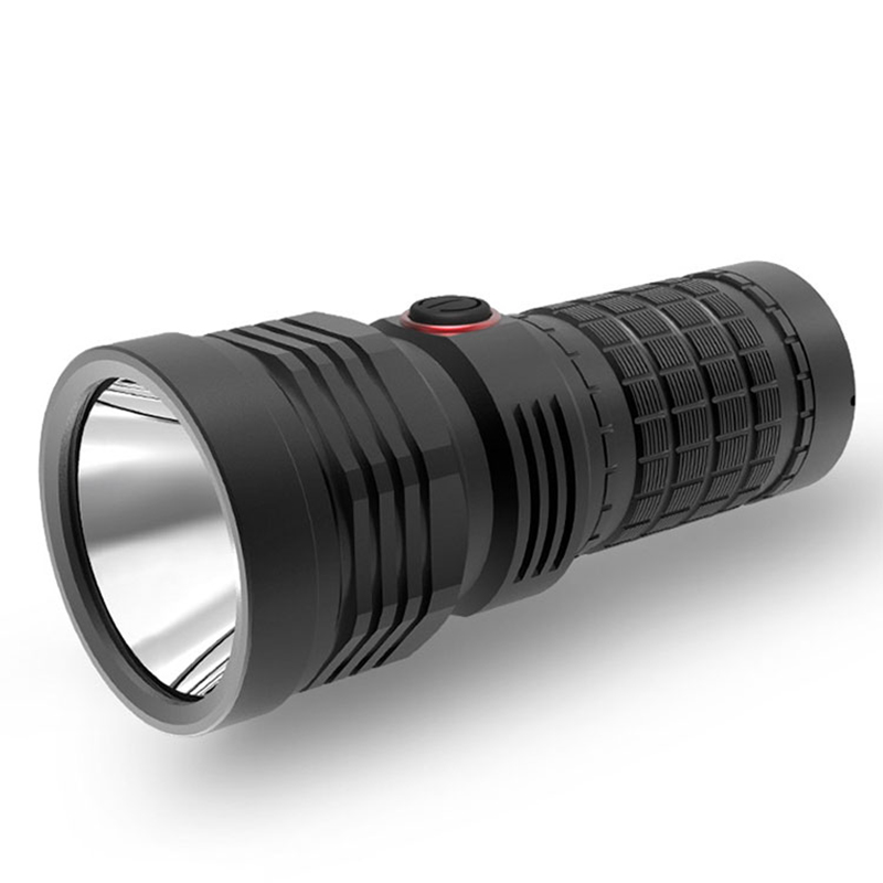 6600mah-ko bateria kargagarria 1100lm-ko potentzia handiko linterna distiratsua
