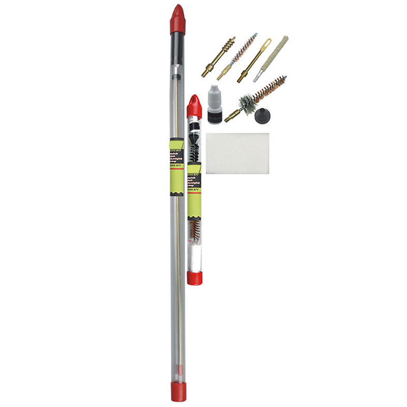 Fusila garbitzeko kit pieza bakarreko haga luzea zintzilikatzeko hodi paketea