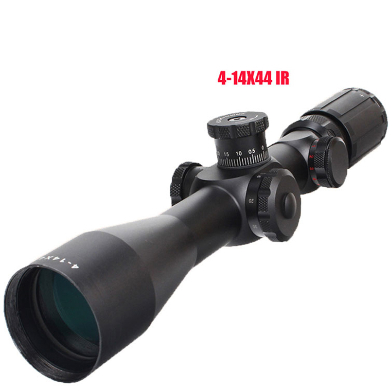 4-14x44 esparru taktikoa Aire pistola tiroak Ehiza esparrua Riflescope Ehiza ekipamendua Fusila irismen luzea