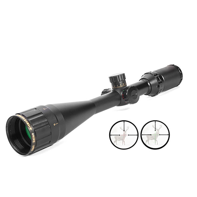 Taktikoa Gorri Berde Gurutze Errektikua Aire Riflescope 4-16x50 Pistola Ehizarako Scope Arma Army Army Air Rifle Bista Optikoa