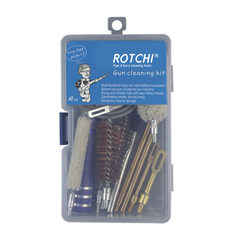 Pistola Garbiketa Kit Unibertsala Plastikozko Kutxa Paketatuta